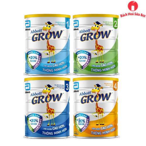 Sữa Bột Abbott Grow số 1/2/3/4 - 900g