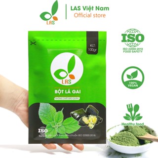 Bột lá gai nguyên chất làm bánh - Gói 100gr, Cơm dừa khô làm nhân bánh gai