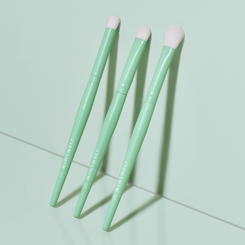 Set cọ Elf Mint Melt 3 cọ mắt