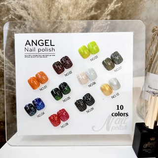 Sơn móng tay , Hiệu ứng vết nứt, Sơn gel nứt màu chọn lọc