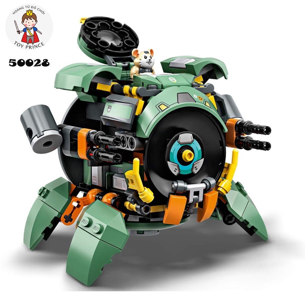 ĐỒ CHƠI LẮP RÁP LEGO ROBOT CHUỘT HAMSTER HÌNH QUẢ CẦU WRECKING BALL 12IN1 50028 50029 227PCS