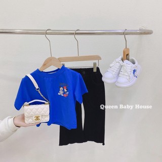 Áo thun xanh moschino Q.B Studio