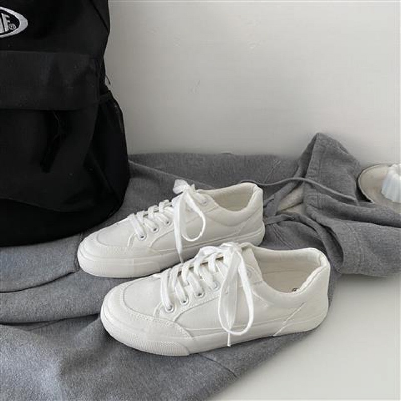 Giày Thể Thao Canvas Cổ Thấp Thời Trang Trẻ Trung Cho Nữ