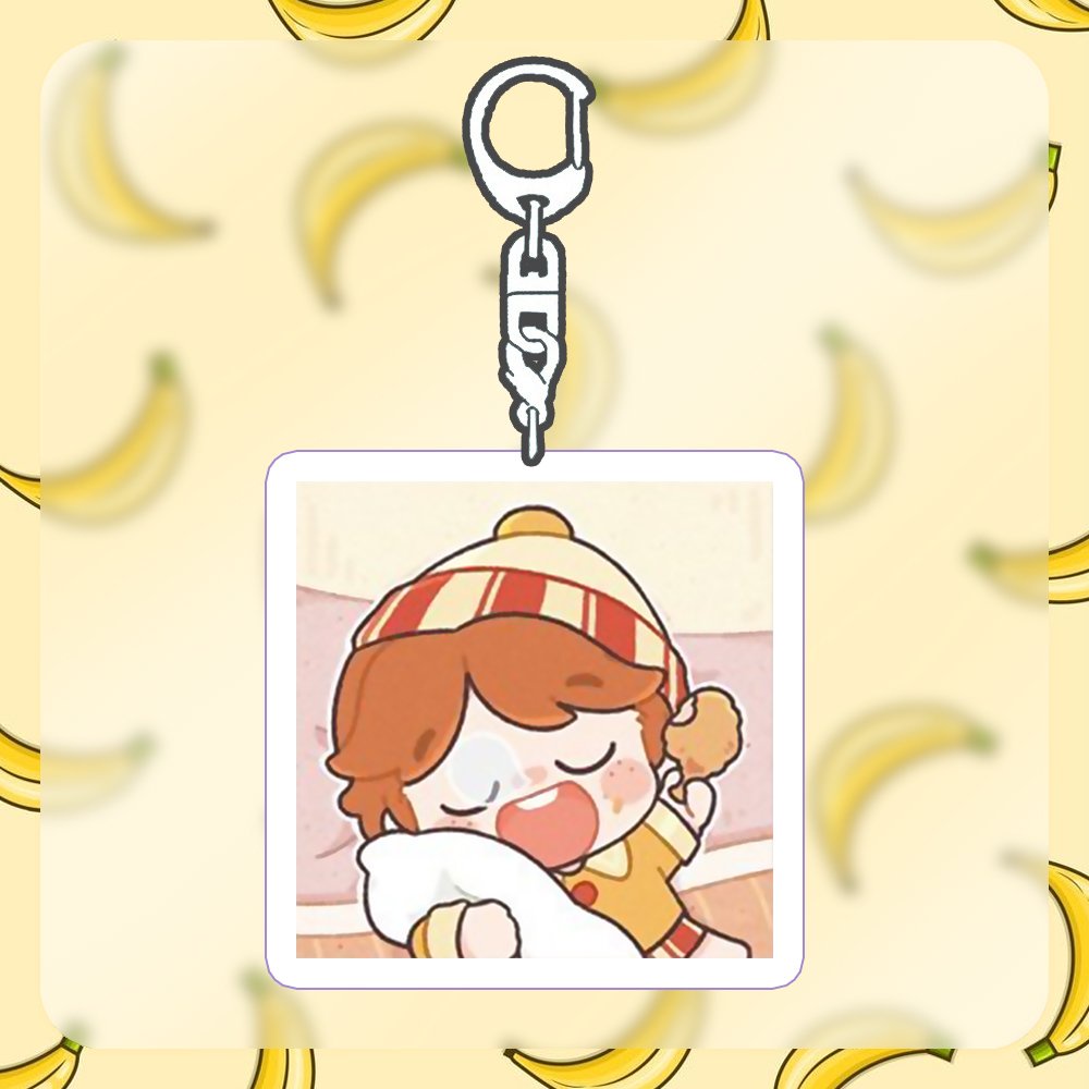 Móc Khóa phim HARRY POTTER ver CHIBI VUÔNG anime chibi game phụ kiện chìa khóa xinh xắn độ đáo