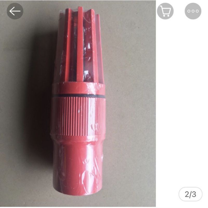 Nupbe phi 34 lắp cho máy bơm 12 v .