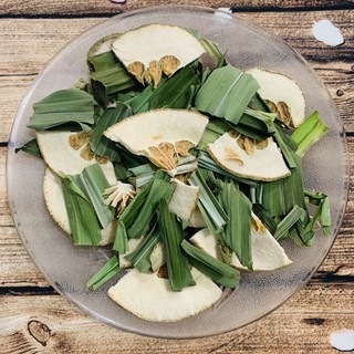 Trà bưởi non lá dứa