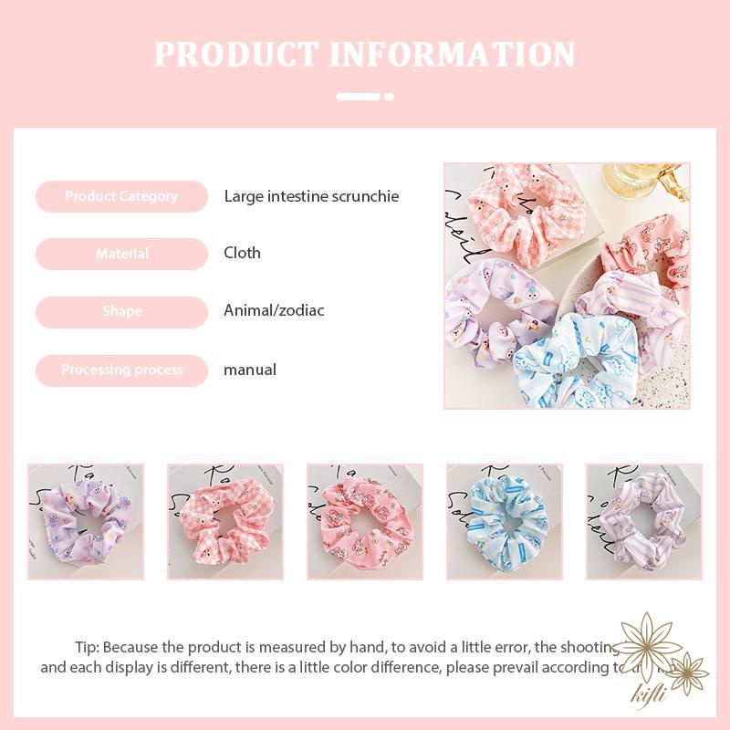 Dây Buộc Tóc Đuôi Ngựa Hoạt Hình Cỡ Lớn Ngọt Ngào Xinh Xắn