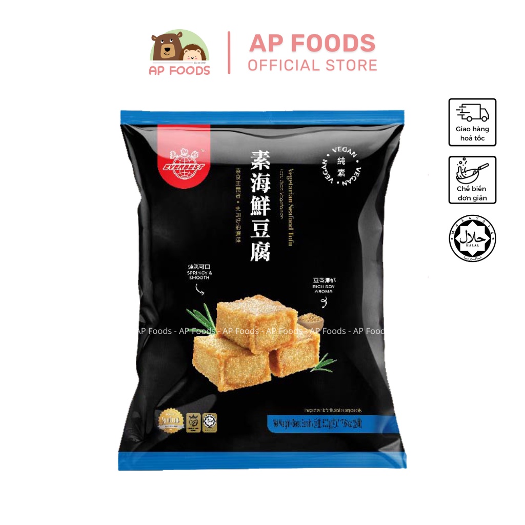 Đậu hũ hải sản chay EB 500g - Vegetarian Seafood Tofu EB 500g - Nhập khẩu Malaysia