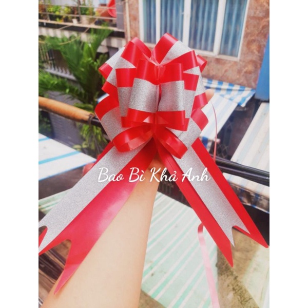 Nơ rút Lụa trang trí giở quà 2023👉Bao Bì Khả Anh