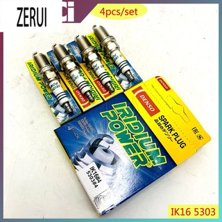 Bộ 4 bugi đánh lửa ik16 5303 cho toyota nissan honda audi mitsubishi hyundai subaru vw opel