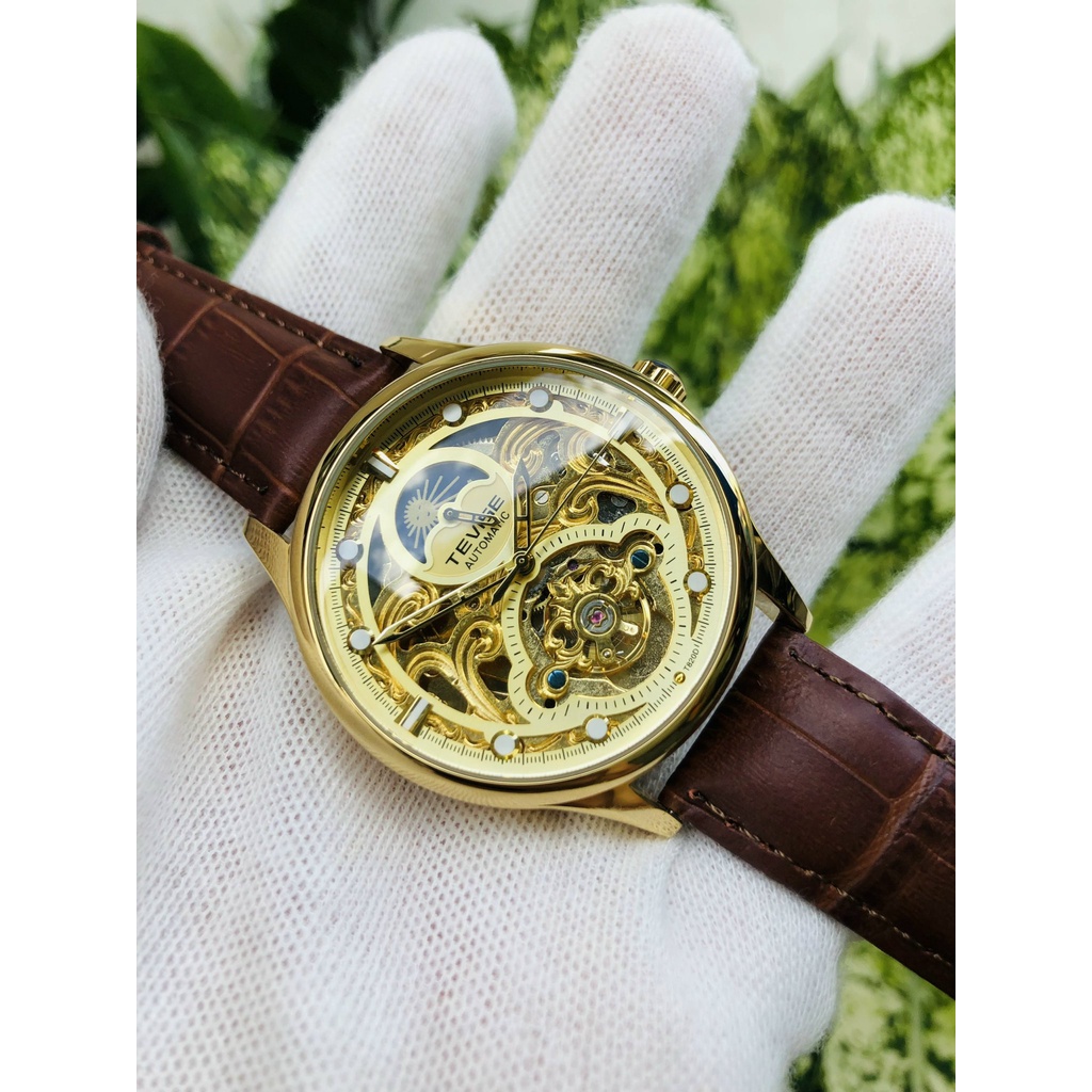 Đồng hồ cơ nam chính hãng automatic hiệu TEVSE  - Bảo hành 2 năm
