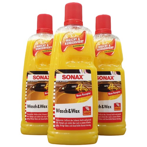Nước rửa xe và phủ bóng sơn - SONAX wasch & wax