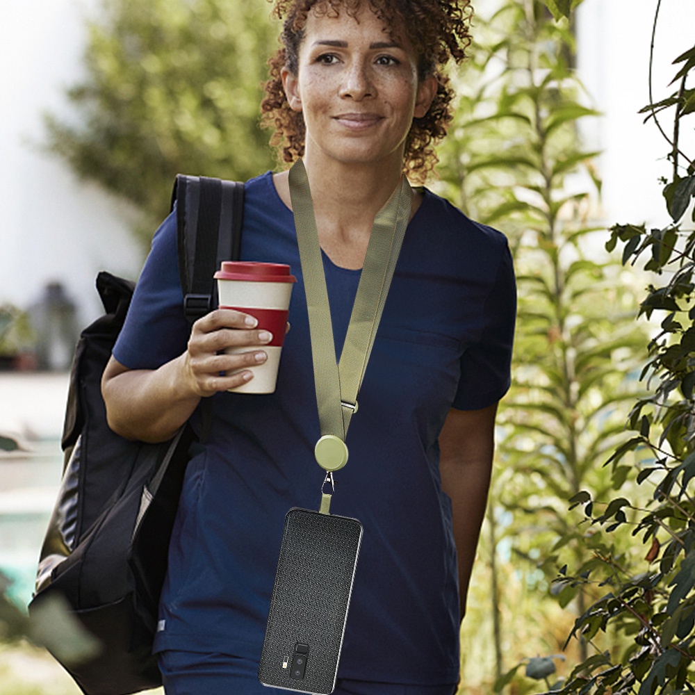 1 Dây Đeo Cổ Gắn Điện Thoại Chống Thất Lạc Có Thể Tháo Rời