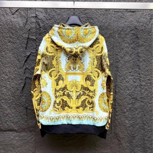 Áo Khoác Nam Đẹp Họa Tiết Logo Versace Phong Cách Đường Phố Bản Mới Nhất 2022