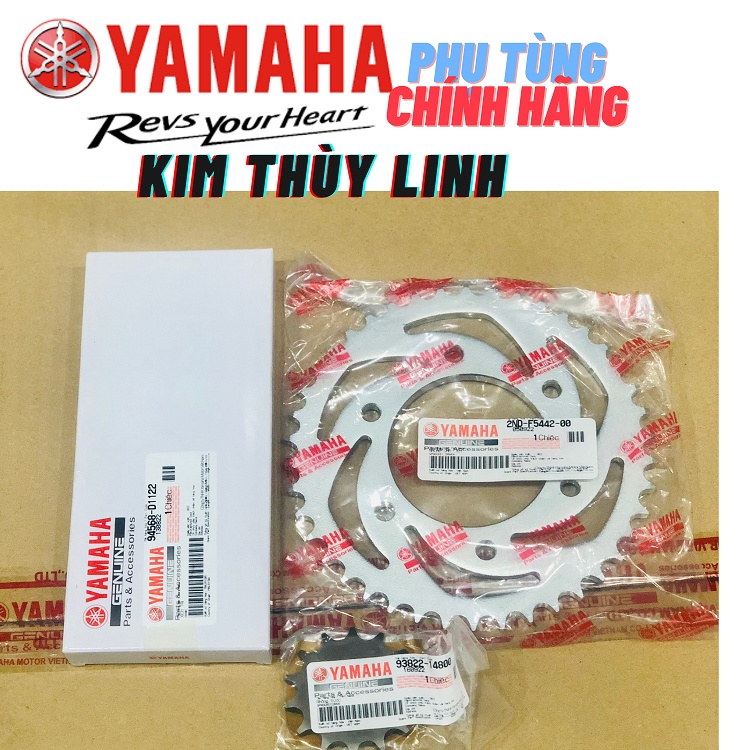nhông sên dĩa ex150 chính hãng yamaha