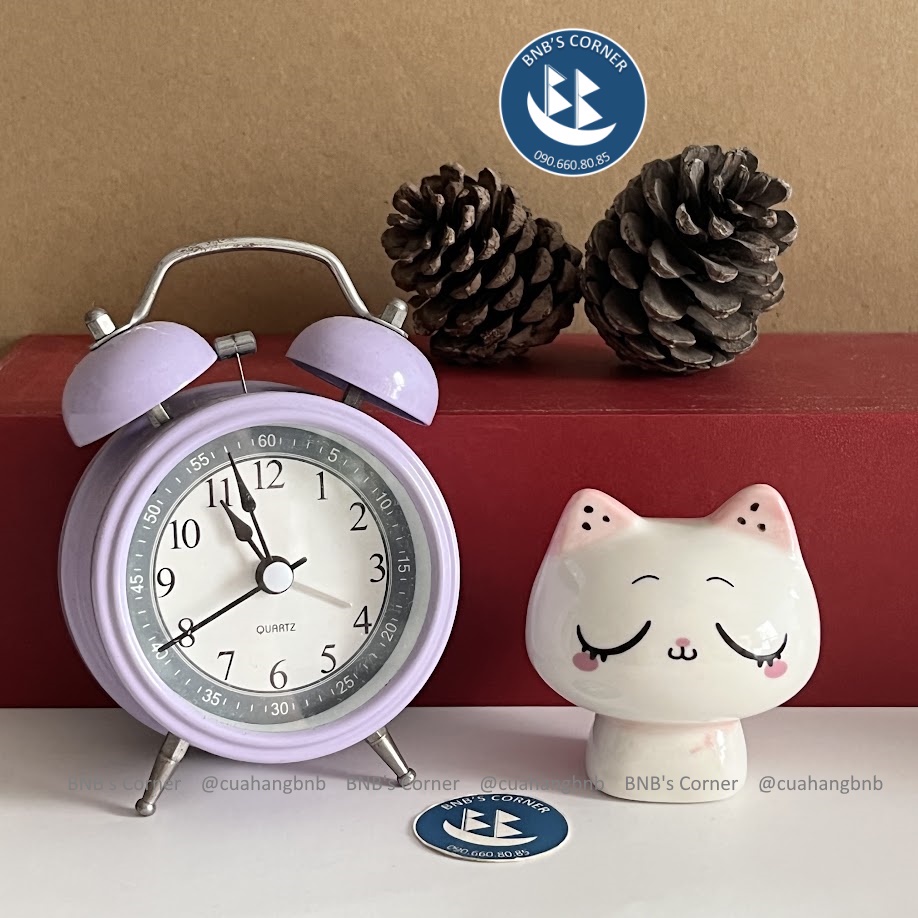 Mô hình mèo sứ biểu cảm siêu cưng