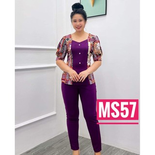 Đồ bộ trung niên dài thun solen loại 1