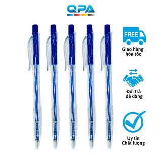 Bút bi mực xanh ánh sáng ngòi 0.7mm