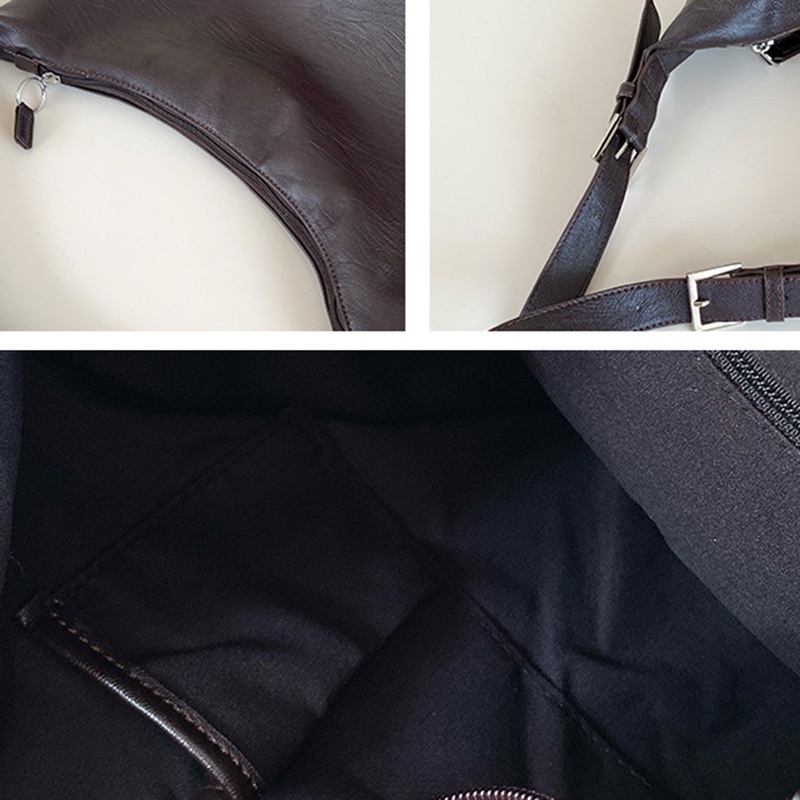 Túi Xách Đeo Vai Da Mềm Cỡ Lớn Phong Cách Hàn Quốc Đơn Giản Dành Cho Nữ