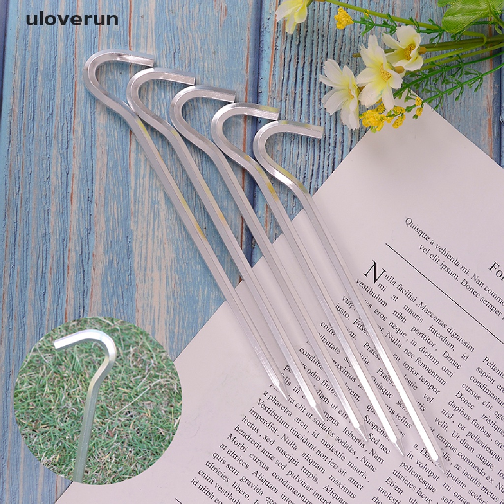 Bộ 5 Cọc Dựng Lều Bằng Hợp Kim Thép Cứng 7.01inch vn