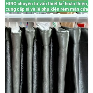 bịch 100 móc rido cao cấp treo rèm cửa