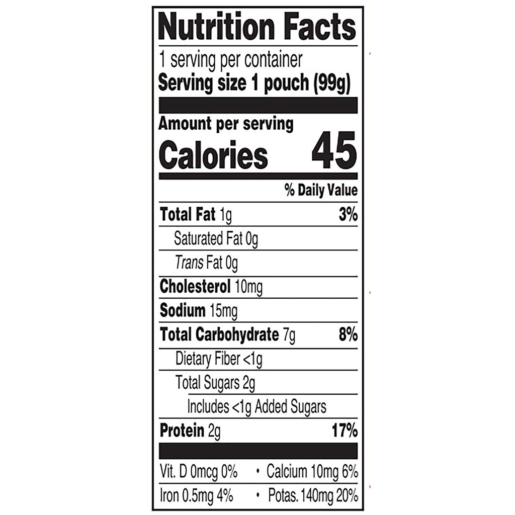 Túi thức ăn dinh dưỡng ăn liền Earth's Best cho bé 9 tháng Cơm gà tây/Nui phô mai/Súp gà - Bữa ăn chính hữu cơ