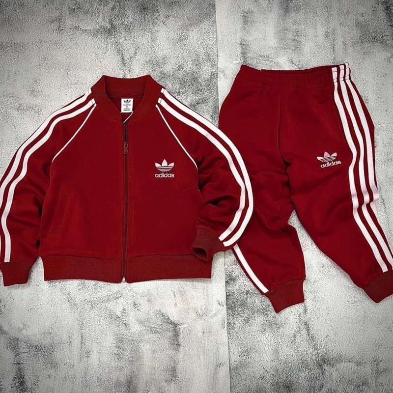 Set bộ adiass đỏ dành cho bé