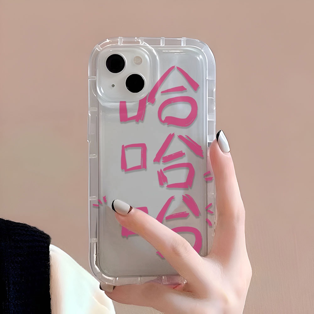 Ốp Điện Thoại Trong Suốt In Hình Ngộ Nghĩnh Cho iphone 14promax 11 13 12 7Plus X XS Max