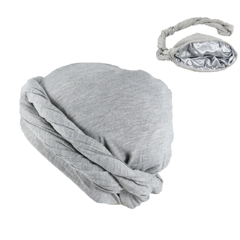 Mũ Trùm Đầu Bằng Satin Thoải Mái Chemo Cho Nam