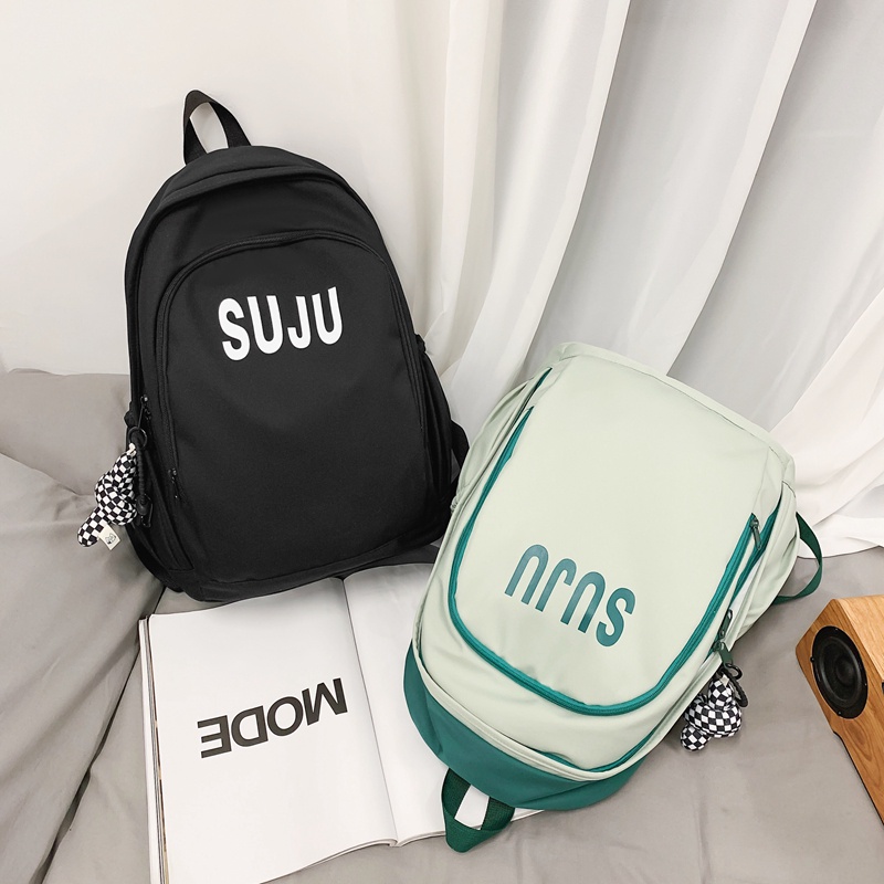 Balo PRETTYZYS sức chứa lớn 14 inch phong cách Hàn Quốc trẻ trung cho nữ