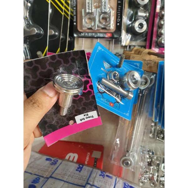 Khâu treo bô Salaya inox xe Exciter và Honda Wave