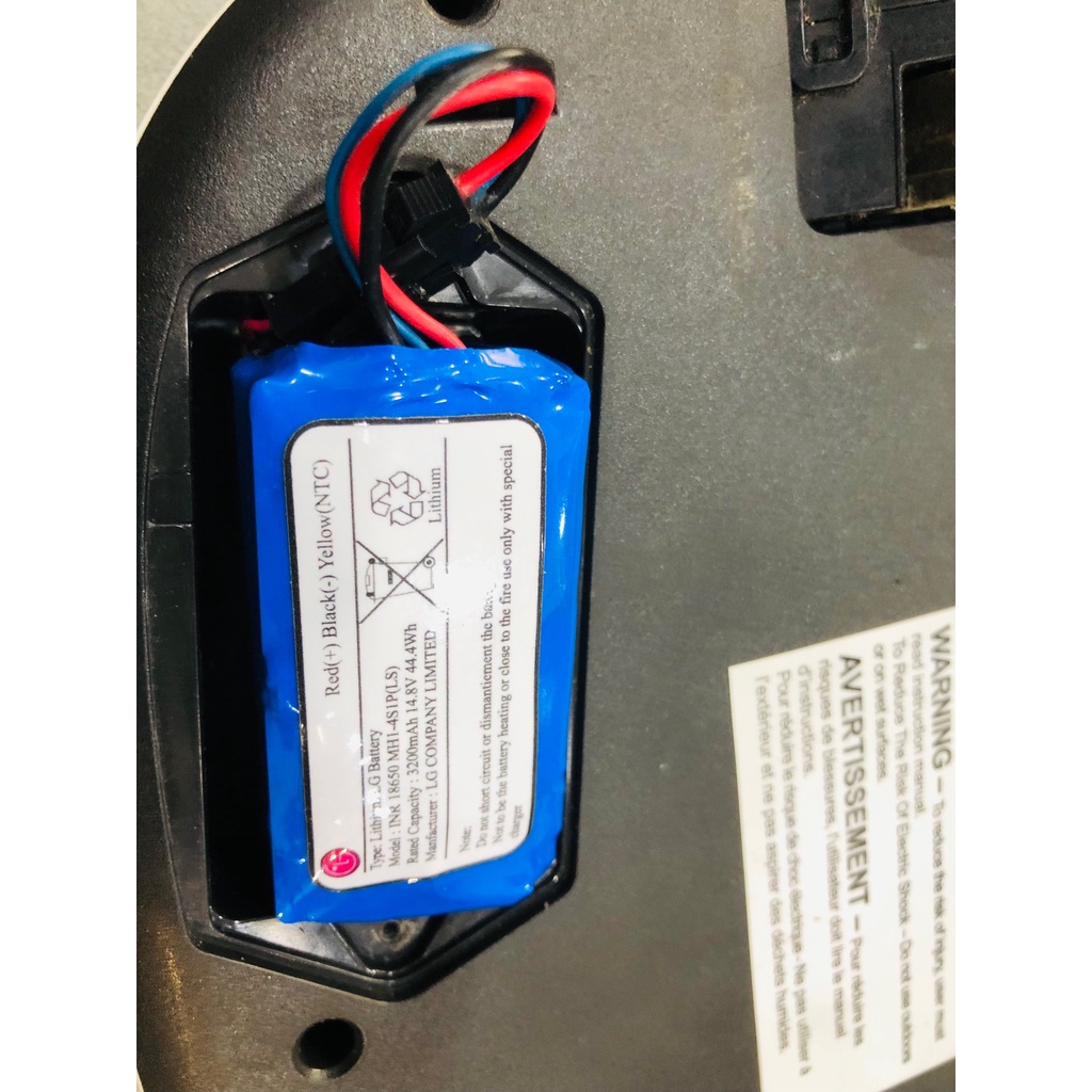 Pin LG 3200mAh nâng cấp cho Robot hút bụi Ecovacs Deebot Slim 2, DA5G,DB35, DA611, TCR360, D36A, D36B, D36C