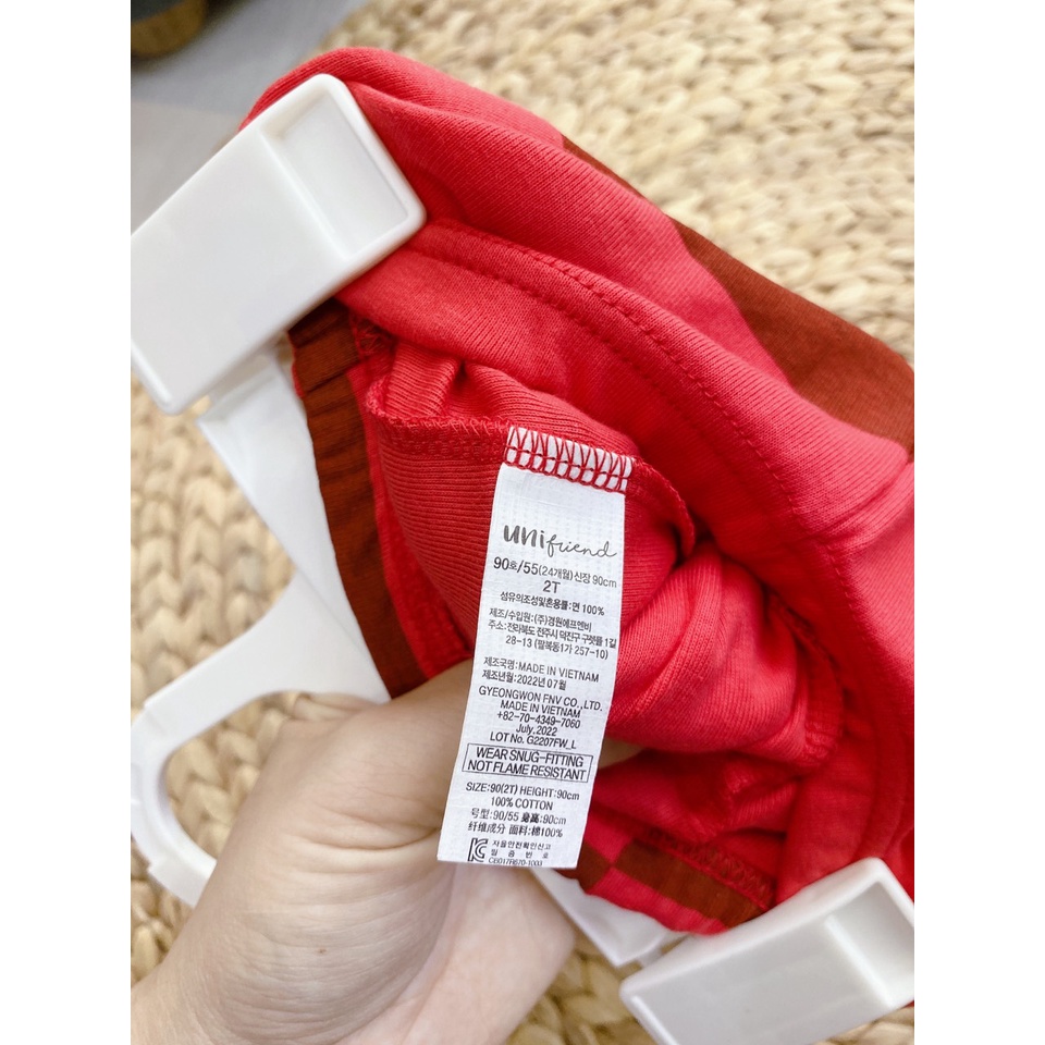 VNXK dư xịn Noel Bộ dài unisex Un! Frie.nd size 90-150