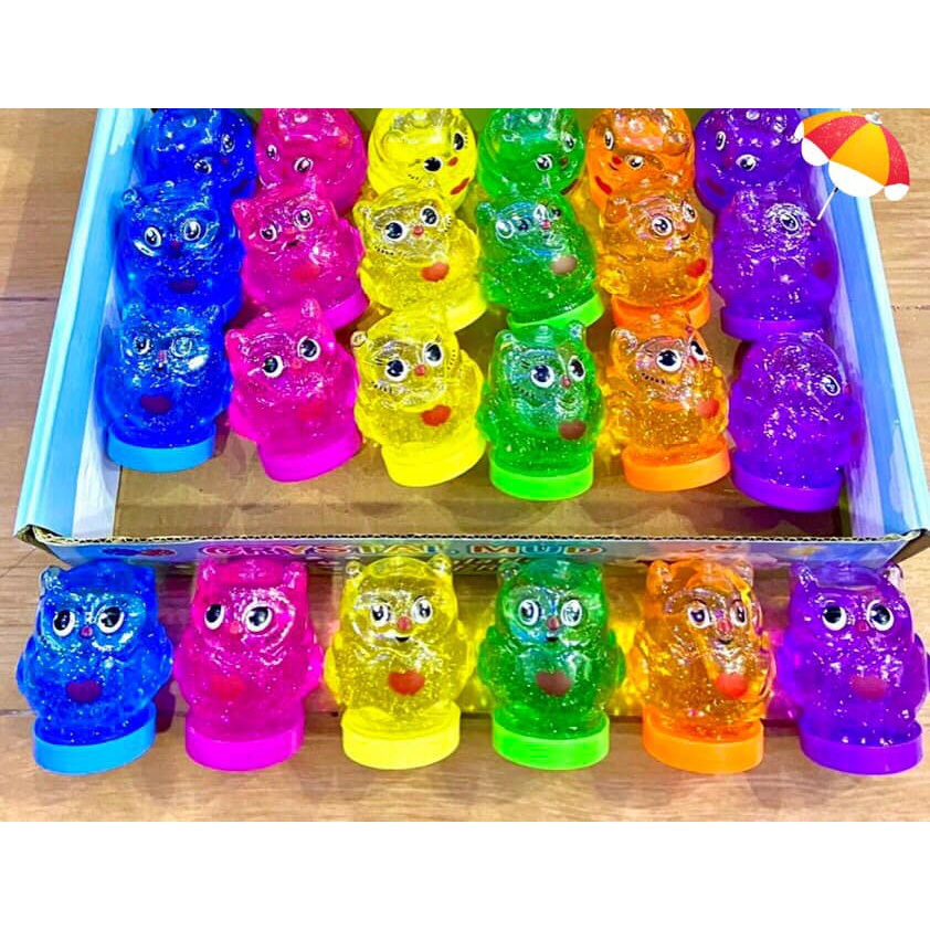 1 hũ Slime/ Slam trong giúp thư giãn chơi vui cho cả người lớn và trẻ em