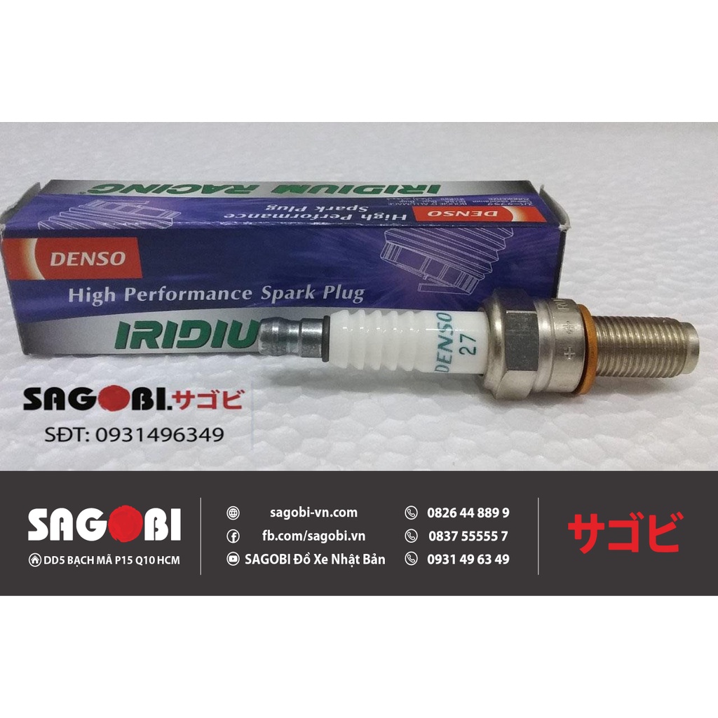 BUGI DENSO IRIDIUM RACING mã RU01-27