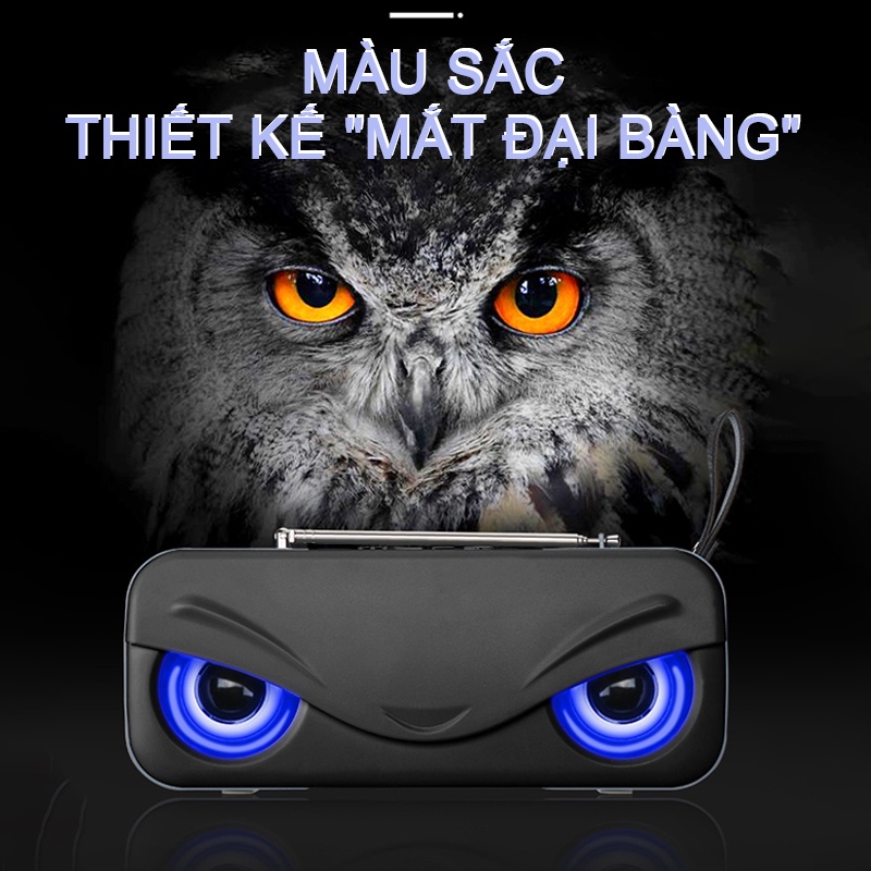 Loa bluetooth mini，loa mini không dây có đèn led âm thanh