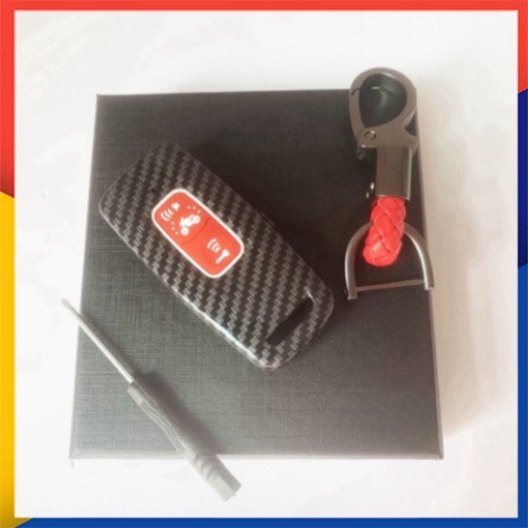 Ốp Chìa Khóa Smartkey Honda Air blade 2023 carbon mã  ,AB 2023
