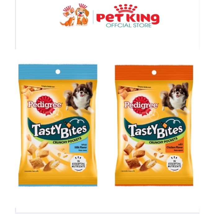 Bánh thưởng Giòn Tan Pedigree Tasty Bites cho Chó 60gr