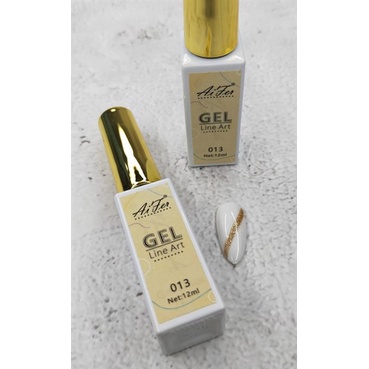 Cọ nét gel Aifer 12ml lẻ chai trong set 24 màu