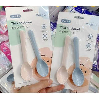 Bộ 02 thìa ăn dặm amori inochi cho bé