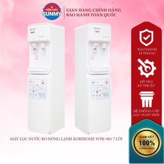 Máy lọc nước RO nóng lạnh Korihome WPK-903 7 lõi- Điện máy Sunmy- Bào hành chính hãng