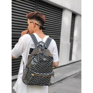 [Chính hãng] Balo Edmond Maison Monogram đen trắng