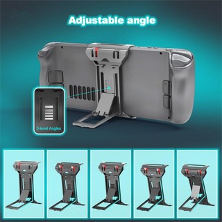 Foldable Portable Desktop Stand Holder Wall-Mounted Storage Bracket Back Memory Card Rack Compatible For Steam Deck Game Console