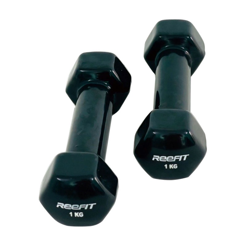 Bộ 2 tạ tay cao su 1kg Reefit