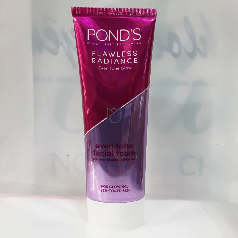 Sữa rửa mặt dưỡng trắng cao cấp Pond's Flawless White tuýp 100g