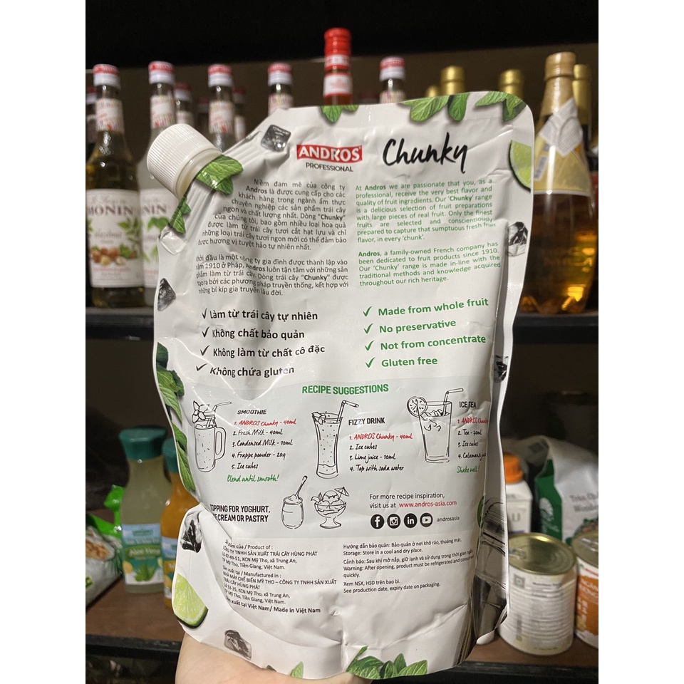 Mứt Xoài Chunky gói 1kg