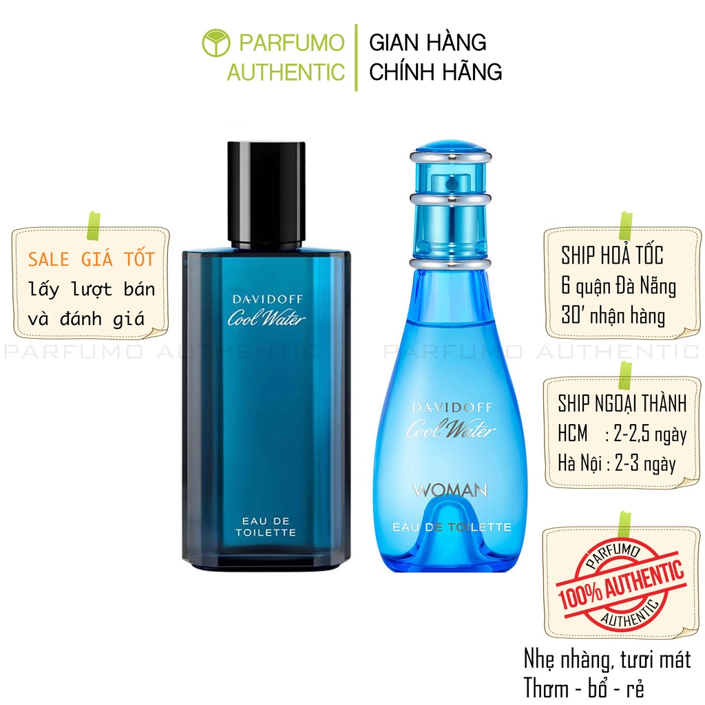 Nước hoa Davidoff Cool Water Man và Woman