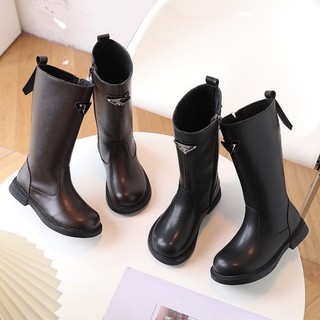 Bốt gối cao cổ Prada cho bé chất đẹp nhẹ cho bé gái size 26-36