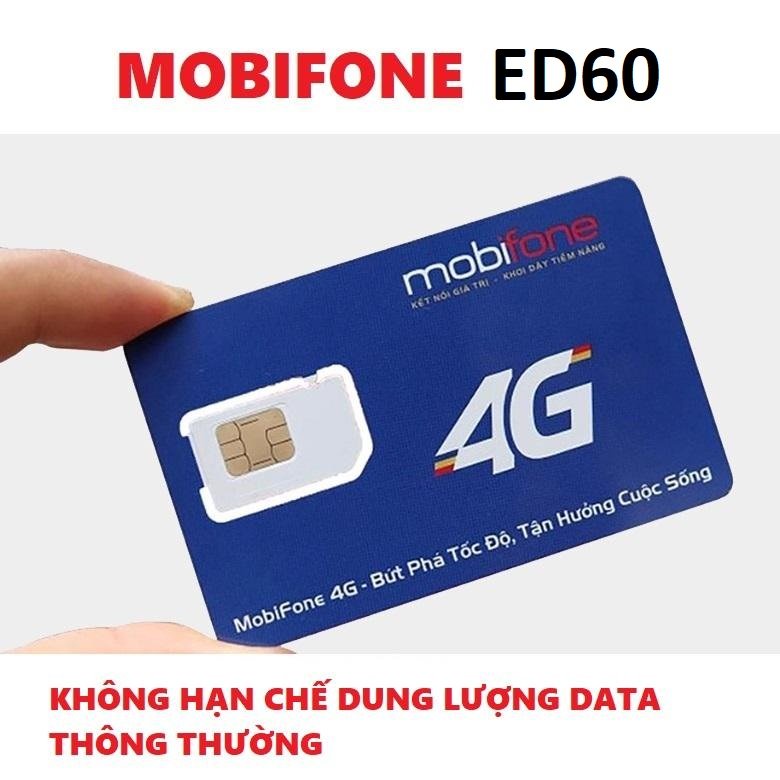 SIM 4G Mobifone Không giới hạn dung lượng gói A89 4gb/ ngày 1000p gọi