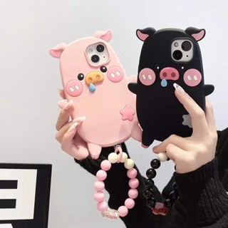 Ốp lưng iphone lợn béo chảy nước mũi không dây đeo, miễn phí đổi trả 4 lần/năm